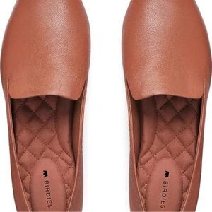 Birdies Starling Leather Loafer Flat Whiskey Cognac Brown Sz 10.5